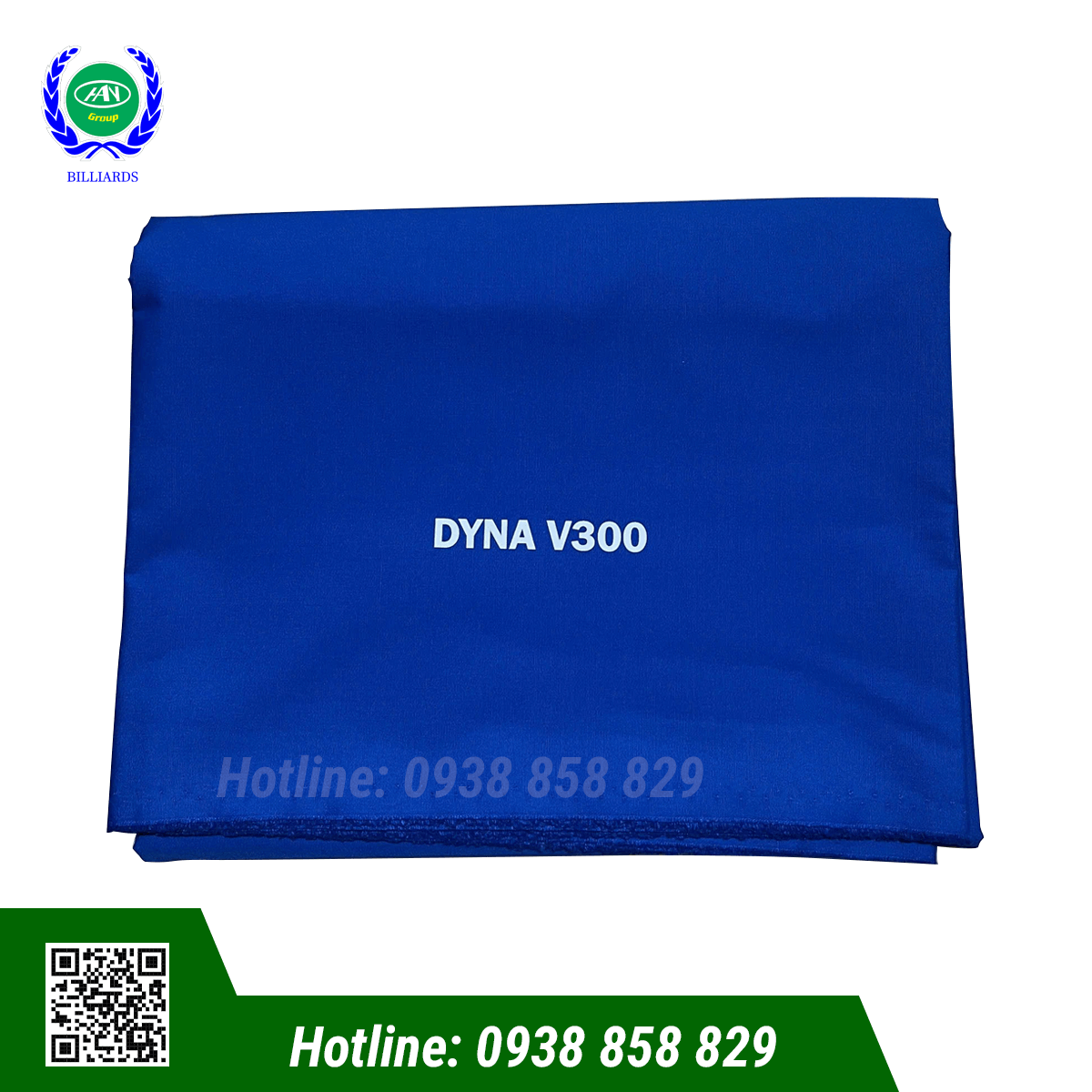 VẢI BÀN BIDA DYNA V300 - XANH