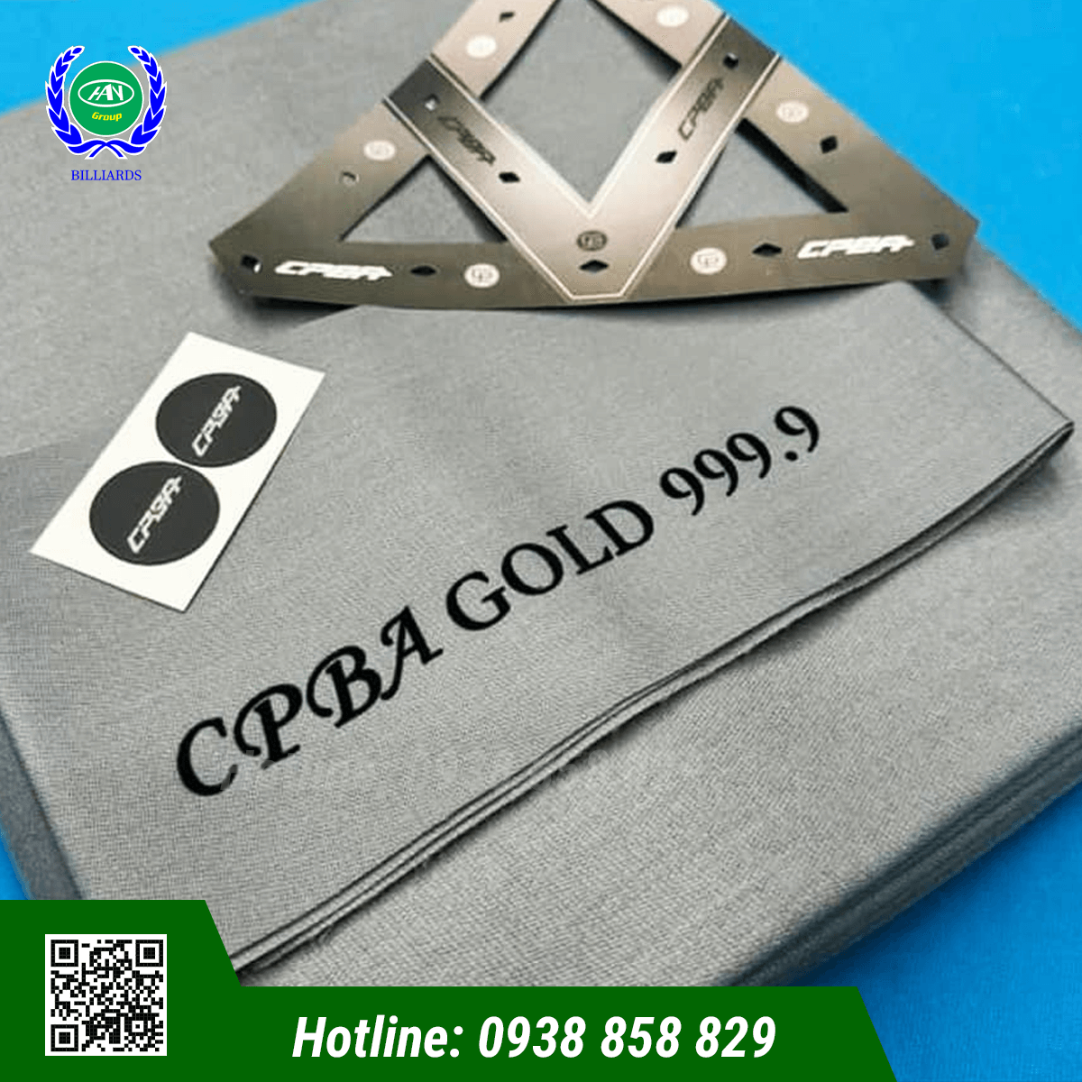 VẢI BÀN BIDA LỖ CPBA GOLD 999.9