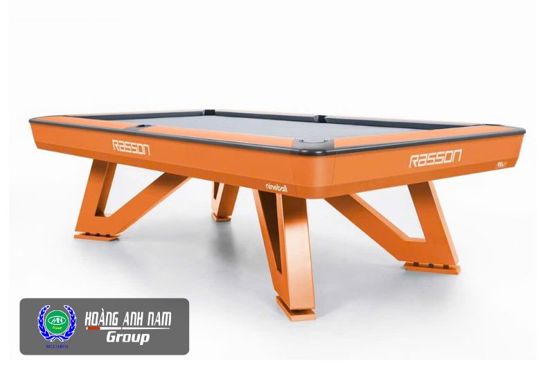 mẫu bàn bida lỗ rasson the wolf màu cam