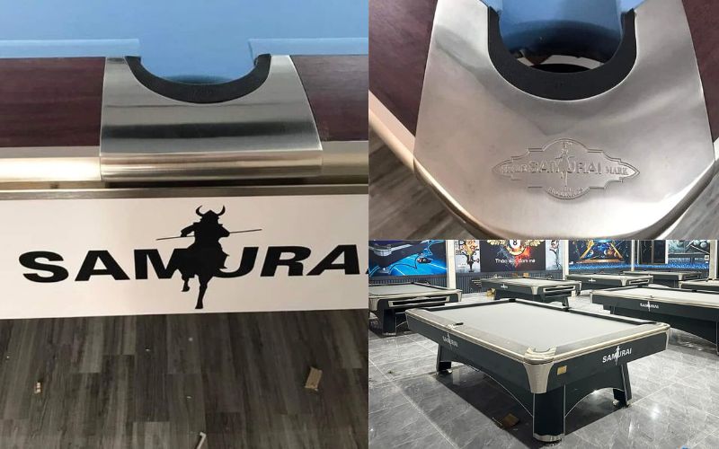 góc và thành bàn bida lỗ samurai 9024