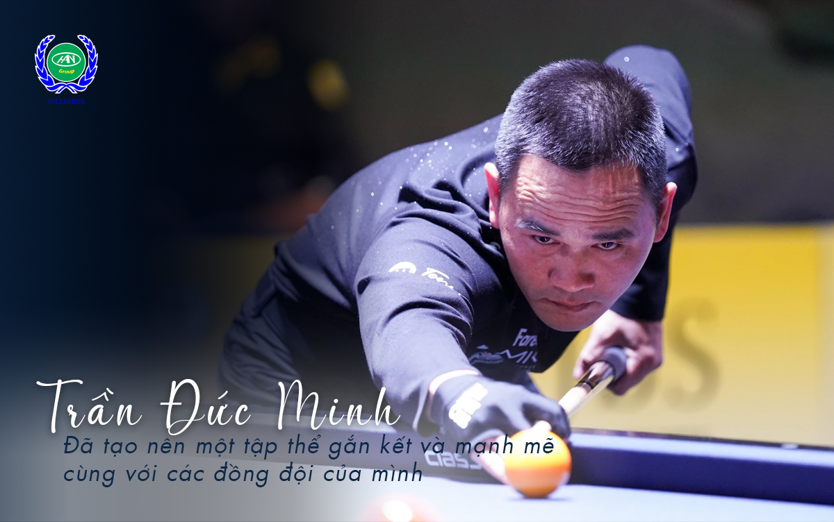 Trần Đức Minh - Đã tạo nên một tập thể gắn bó và mạnh mẽ cùng với các đồng đội của mình.