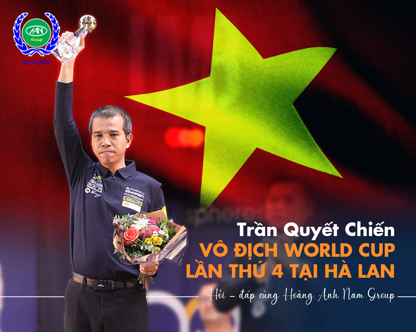 Lại Một Lần Nữa Trần Quyết Chiến Vô Địch World Cup Billiards Lần Thứ 4 ở Giải  Veghel, Hà Lan 2024